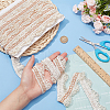 10M Polyester Tassel Ribbons OCOR-WH0003-021-3