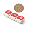 Christmas Theme Resin Alligator Hair Clips PHAR-JH00111-3