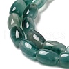 Natural Dyed White Jade Beads Strands G-M402-A01-10-4
