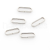 Tarnish Resistant 304 Stainless Steel Rectangle Quick Link Connectors X-STAS-J011-04-1