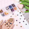SOFPLATE 160Pcs 10 Colors Electroplate Glass Beads EGLA-SP0001-22-3