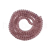 Transparent Glass Beads Strands EGLA-A044-T2mm-MD07-2