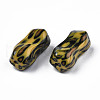 Two Tone Acrylic Beads OACR-S038-020-3