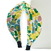Flower Print Cloth Headband PW-WG040BF-05-1
