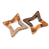 Resin & Walnut Wood Pendants RESI-S389-028A-A01-2