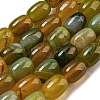 Natural Banded Agate/Striped Agate Beads Strands G-A223-D12-01A-2