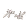 Rack Plating Alloy Charms PALLOY-O106-10P-01-2