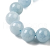 Dyed Natural Malaysia Jade Beads Strands G-G021-02C-20-2