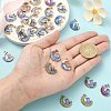 27Pcs 9 Styles Alloy Printed Pendants PALLOY-CJ0002-53-4