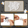  3Pcs 3 Styles DIY Bat Pendants Silicone Molds DIY-TA0005-27-4