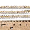 Natural Gold Rutilated Quartz Beads Strands G-RM2025-A20-4mm-5
