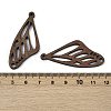 Walnut Wood Pendants WOOD-A025-01B-3