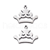 201 Stainless Steel Charms STAS-V001-20-3