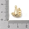 Brass Micro Pave Cubic Zirconia Pendants KK-D283-20G-3
