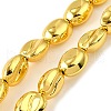 Electroplate Glass Beads Strands EGLA-V001-04E-2