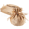 Beebeecraft 6Pcs Velvet Drawstring Pouches ABAG-BBC0001-19A-1