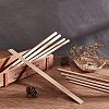 Olycraft 36Pcs 6 Style Beech Wood Sticks DIY-OC0009-26-5