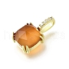 Natural Red Jasper Faceted Pendants KK-U072-35G-01-2