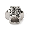 304 Stainless Steel European Beads STAS-S183-13AS-A-2