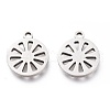 Tarnish Resistant 201 Stainless Steel Charms STAS-A047-08P-1