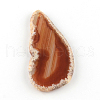 Dyed Mixed Shape Natural Agate Gemstone Big Pendants G-R300-03-2