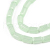 Imitation Jade Glass Beads Strands GLAA-N052-03-B04-3