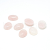 Natural Rose Quartz Gemstone Cabochons G-T020-12x16mm-17-1