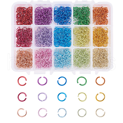 Aluminum Jump Rings ALUM-CJ0001-01-1