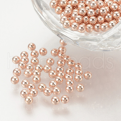 Stainless Steel Beads STAS-R095-3.0mm-RG-1