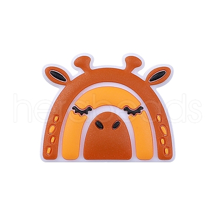 Animals Food Grade Silicone Beads PW-WG30637-03-1