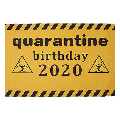2020 Quarantine Birthday Decorations AJEW-GF0001-64A-1