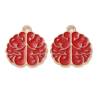 Alloy Enamel Pendants PALLOY-Q452-01LG-02-1