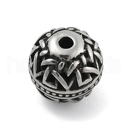 304 Stainless Steel Beads STAS-S173-26AS-1