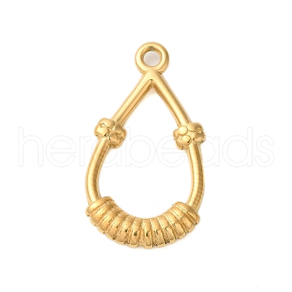 Ion Plating(IP) 304 Stainless Steel Pendants STAS-N103-65G-1