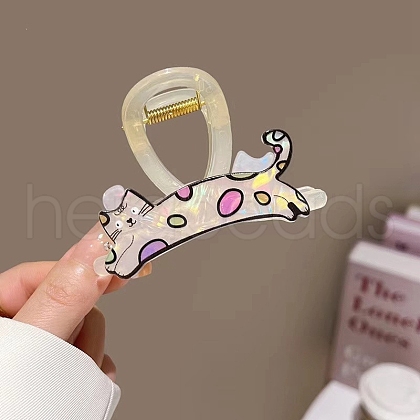 Plastic Claw Hair Clips PW-WG1D3B9-16-1
