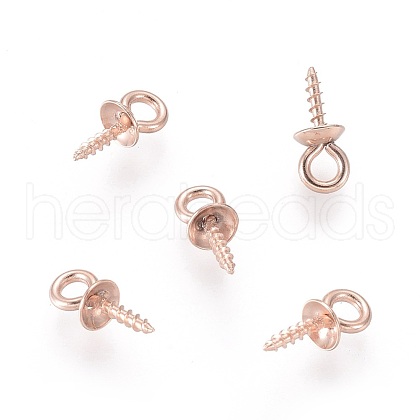 304 Stainless Steel Screw Eye Pin Peg Bails STAS-H410-18RG-D-1