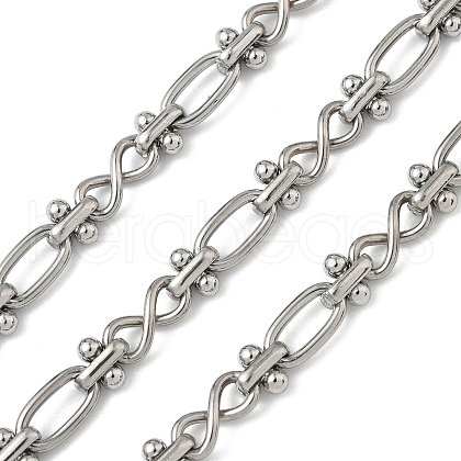 304 Stainless Steel 8-Shaped Link Chains CHS-V001-02P-C-1