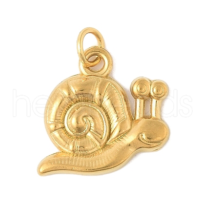 304 Stainless Steel Pendants STAS-V013-02C-G-1