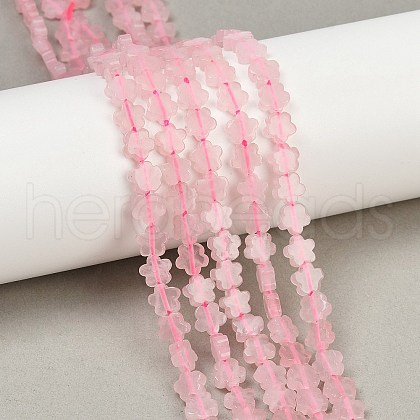 Natural Rose Quartz Beads Strands G-B138-C13-01-1