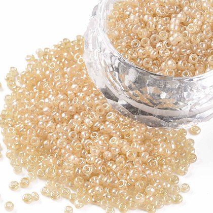 12/0 Grade A Round Glass Seed Beads X-SEED-Q011-F504-1