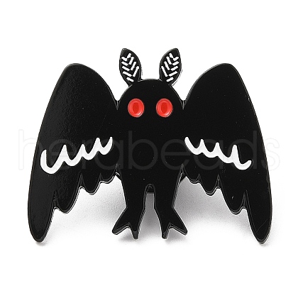 Halloween Bat Enamel Pin JEWB-A011-01EB-01-1