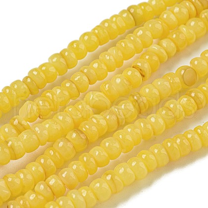 Dyed Natural Freshwater Shell Beads Strands X1-BSHE-G039-07F-1