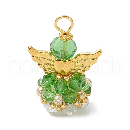Glass Pendants PALLOY-MZ00664-04-1