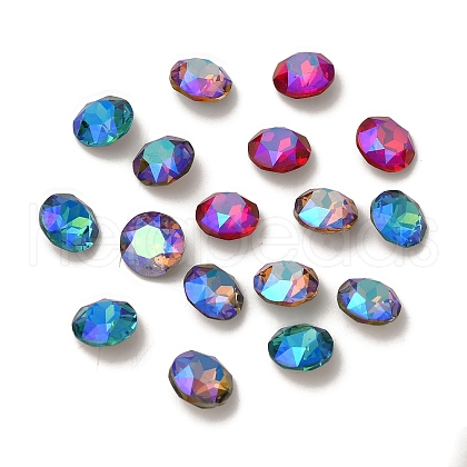 Glass Rhinestone Cabochons RGLA-G023-05A-1