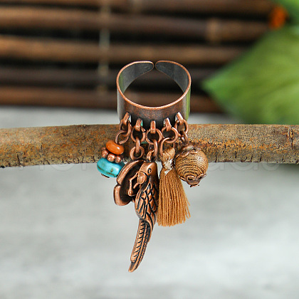 Alloy Cuff Rings for Women FS-WGA22DA-06-1