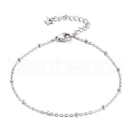 304 Stainless Steel Cable Chain BJEW-JB05632-01-1