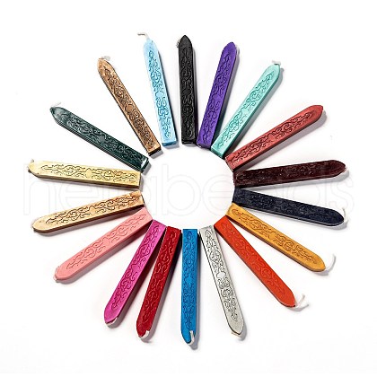 Wax Seal Sticks with Wick Cord DIY-X0099-13-1
