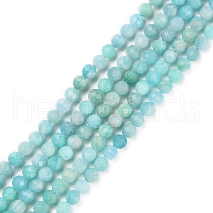 Natural Amazonite Beads Strands G-P500-01B-01-1