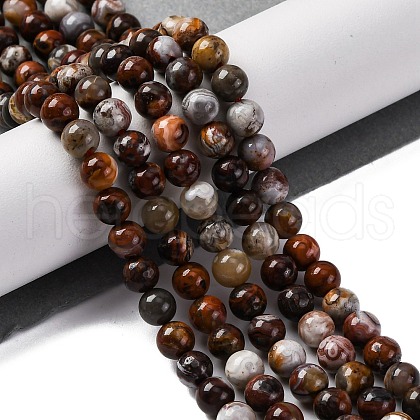 Natural Mexico Crazy Agate Beads Strands G-L615-A01-01-1