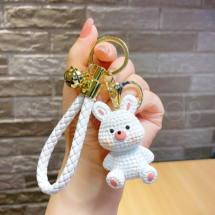 Animals PVC Plastic Keychain KEYC-PW0002-107C-1